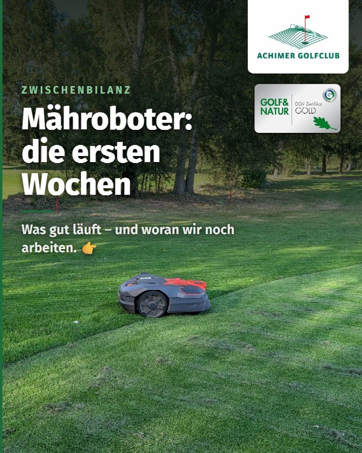 Seit Mitte August mähen bei uns Roboter – Zeit für eine erste Bilanz 🤖🌱 Fangen wir mit dem an, was euch auffällt: die…